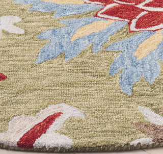 Safavieh Jardin JAR256Y Green / Blue Area Rug Detail