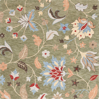 Safavieh Jardin JAR256Y Green / Blue Area Rug Square