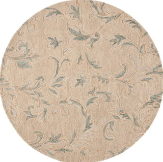 Safavieh Jardin JAR328B Beige / Grey Area Rug Round