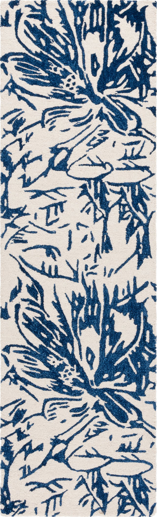 Safavieh Jardin JAR329M Ivory / Blue Area Rug Runner