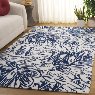 Safavieh Jardin JAR329M Ivory / Blue Area Rug Room Scene