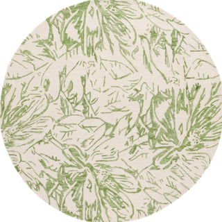 Safavieh Jardin JAR329Y Ivory / Green Area Rug Round