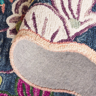 Safavieh Jardin JAR357N Navy / Ivory Area Rug Fold