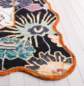 Safavieh Jardin JAR357Z Black / Ivory Area Rug Detail