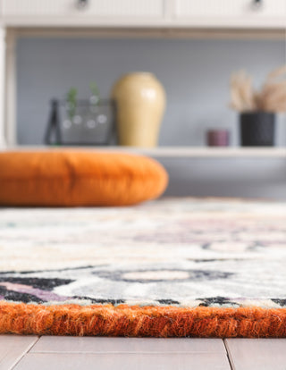 Safavieh Jardin JAR357Z Black / Ivory Area Rug Detail