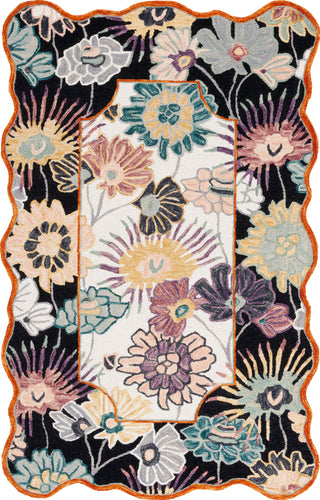 Safavieh Jardin JAR357Z Black / Ivory Area Rug main image