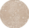 Safavieh Jardin JAR735B Beige / Ivory Area Rug Round