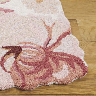 Safavieh Jardin JAR737A Ivory / Pink Area Rug Detail