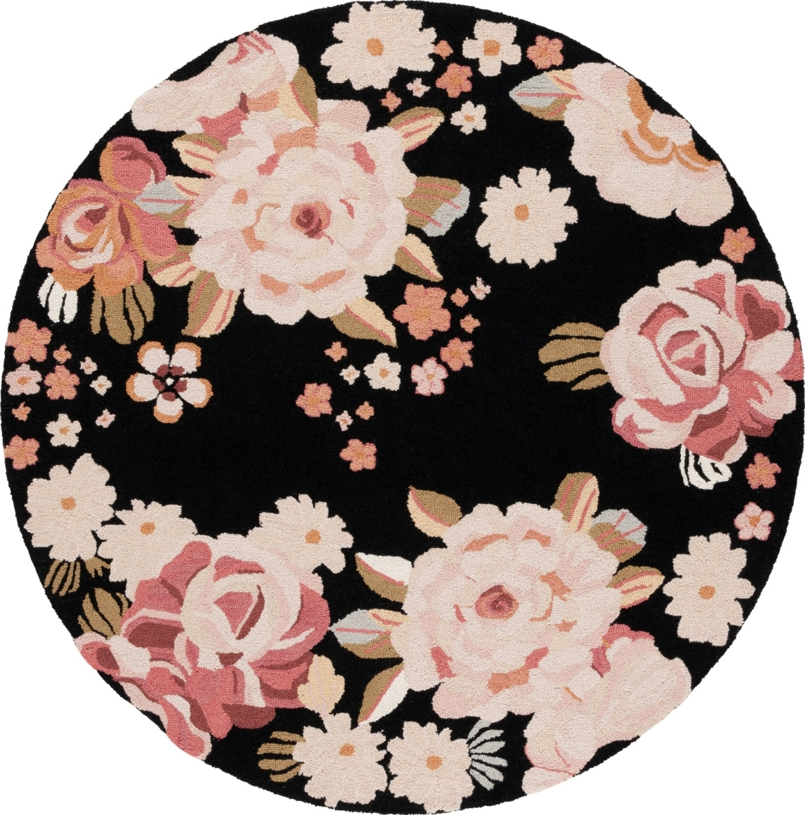 Pink And Black Area Rugs