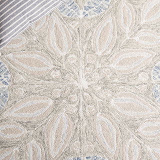 Safavieh Jardin JAR738G Light Grey / Ivory Area Rug Detail