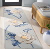 Safavieh Jardin JAR739M Blue / Ivory Area Rug Room Scene Feature
