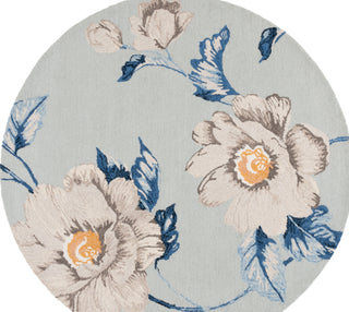 Safavieh Jardin JAR739M Blue / Ivory Area Rug Round