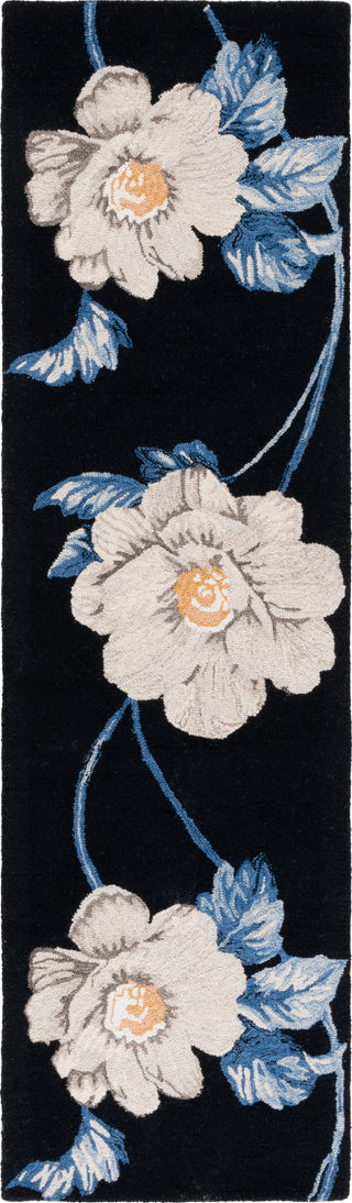 Safavieh Jardin JAR739Z Black / Ivory Area Rug Runner