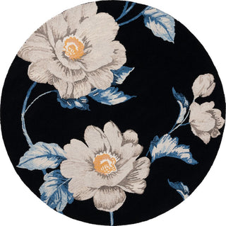 Safavieh Jardin JAR739Z Black / Ivory Area Rug main image