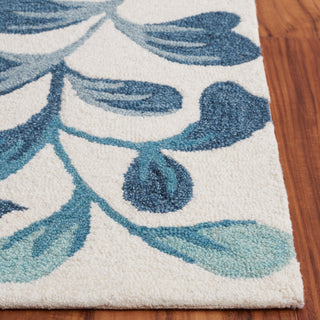 Safavieh Jardin JAR754M Ivory / Blue Area Rug Detail