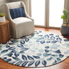 Safavieh Jardin JAR754M Ivory / Blue Area Rug Room Scene Feature