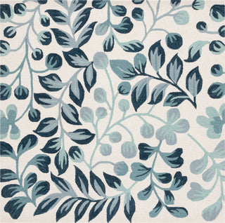 Safavieh Jardin JAR754M Ivory / Blue Area Rug Square