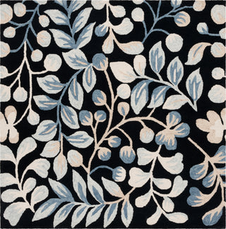 Safavieh Jardin JAR754Z Black / Ivory Area Rug Square