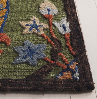 Safavieh Jardin JAR759Y Green / Blue Area Rug Detail