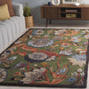 Safavieh Jardin JAR759Y Green / Blue Area Rug Room Scene