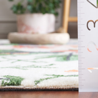 Safavieh Jardin JAR850A Ivory / Orange Area Rug Detail