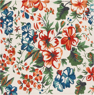 Safavieh Jardin JAR850A Ivory / Orange Area Rug Square