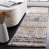 Safavieh Jericho Shag JER100 Black / Rust Area Rug Room Scene Feature