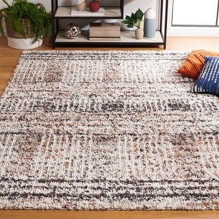 Safavieh Jericho Shag JER100 Black / Rust Area Rug