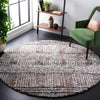 Safavieh Jericho Shag JER100 Black / Rust Area Rug