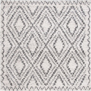 Safavieh Jericho Shag JER104 Ivory / Black Area Rug