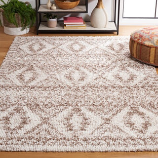 Safavieh Jericho Shag JER106 Taupe / Ivory Area Rug