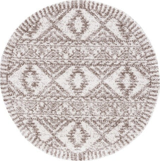 Safavieh Jericho Shag JER106 Taupe / Ivory Area Rug