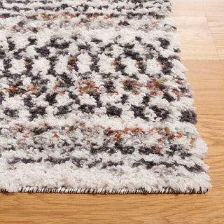 Safavieh Jericho Shag JER110 Black / Rust Area Rug