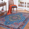 Safavieh Journey JNY107 Blue / Red Machine Washable Area Rug