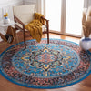 Safavieh Journey JNY107 Blue / Red Machine Washable Area Rug