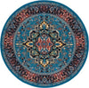 Safavieh Journey JNY107 Blue / Red Machine Washable Area Rug