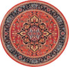 Safavieh Journey JNY107 Red / Blue Machine Washable Area Rug