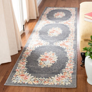 Safavieh Journey JNY125 Grey / Pink Machine Washable Area Rug