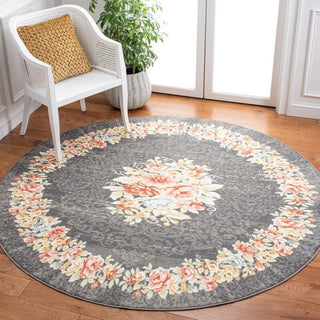 Safavieh Journey JNY125 Grey / Pink Machine Washable Area Rug