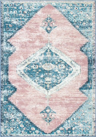 Safavieh Journey JNY147 Blue / Pink Machine Washable Area Rug