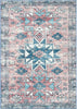 Safavieh Journey JNY148 Pink / Blue Machine Washable Area Rug