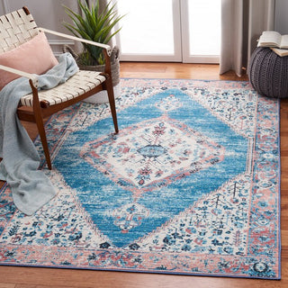 Safavieh Journey JNY149 Ivory / Blue Machine Washable Area Rug