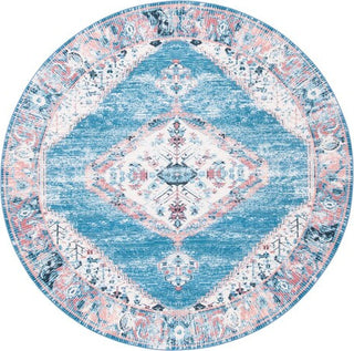 Safavieh Journey JNY149 Ivory / Blue Machine Washable Area Rug