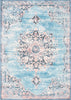 Safavieh Journey JNY152 Turquoise / Pink Machine Washable Area Rug