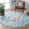 Safavieh Journey JNY152 Turquoise / Pink Machine Washable Area Rug