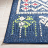 Safavieh Journey JNY167 Blue / Ivory Machine Washable Area Rug