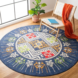 Safavieh Journey JNY167 Blue / Ivory Machine Washable Area Rug