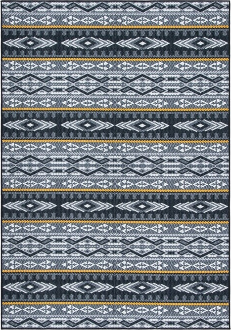 Safavieh Journey JNY179 Grey / Gold Machine Washable Area Rug