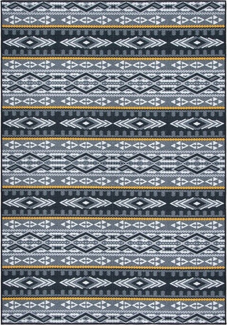 Safavieh Journey JNY179 Grey / Gold Machine Washable Area Rug