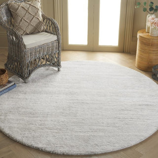 Safavieh Jasmine Shag JSM100 Ivory / Light Grey Area Rug